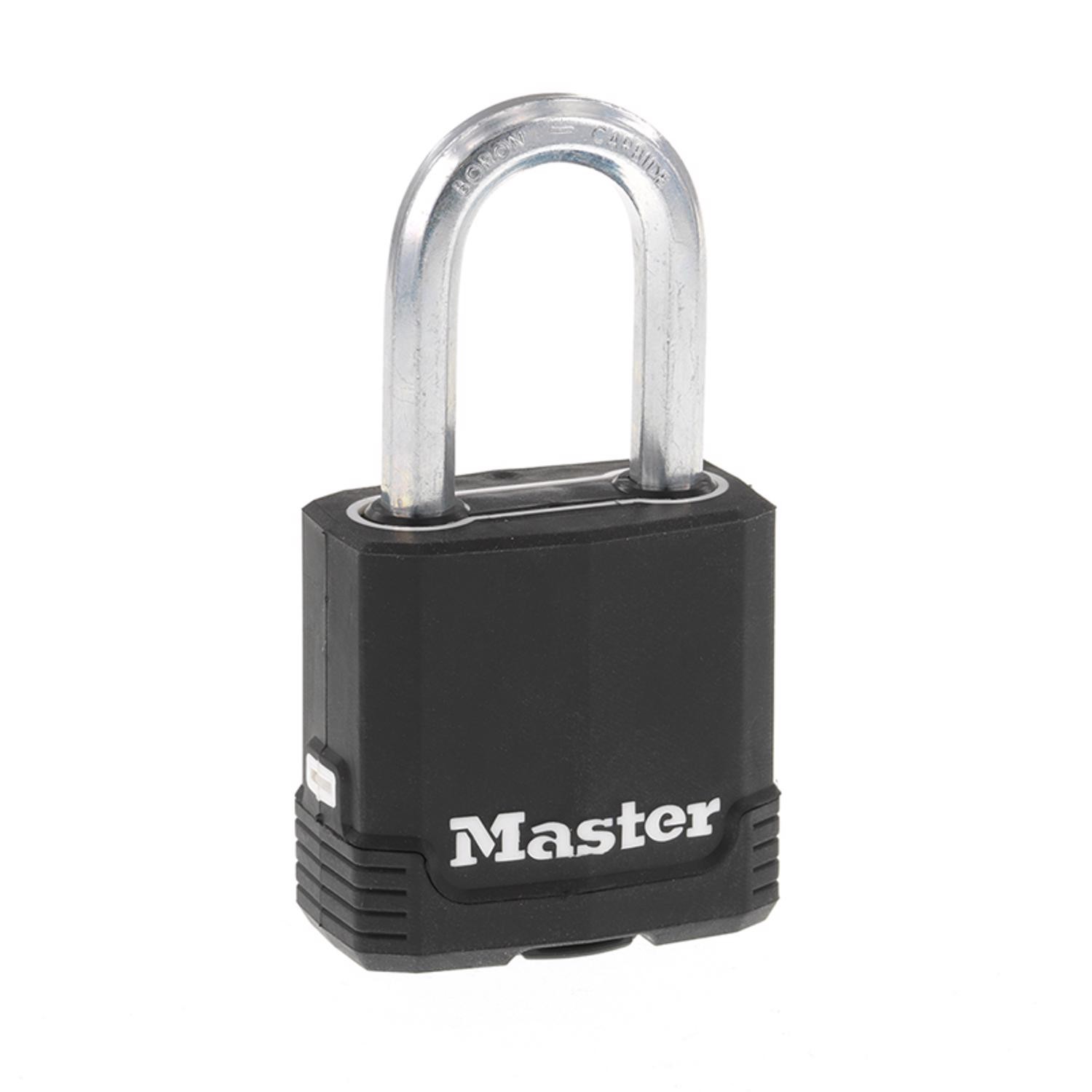 Master Lock 3-9/16 in.L Steel Ball Bearing Locking Padlock (3-pack)