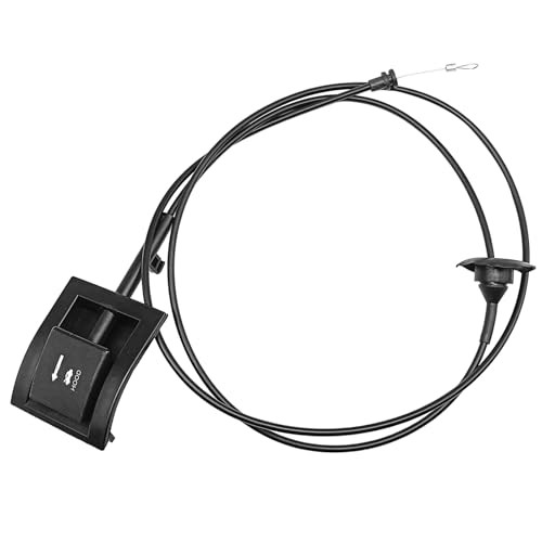 Hood Latch Release Cable Assembly with Handle, Compatible with Bronco F150