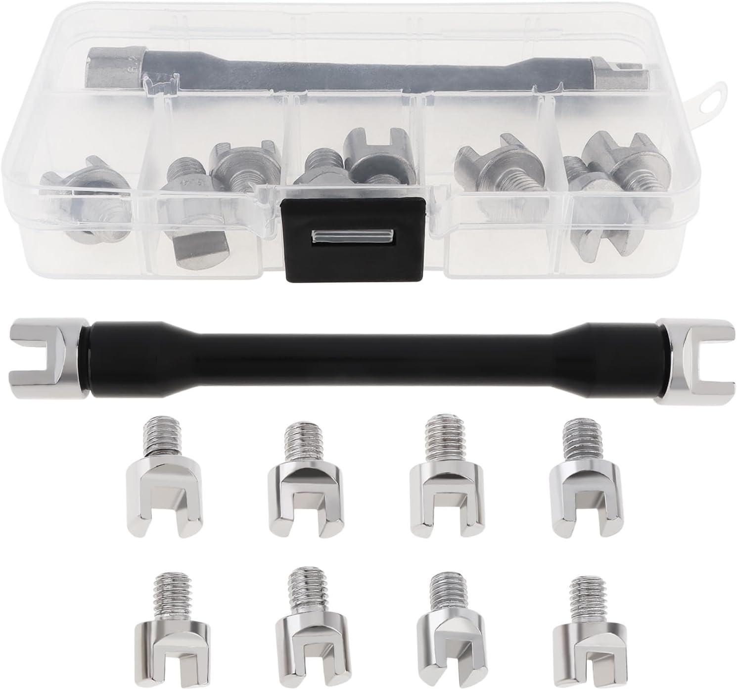 CNC Wheel Spoke Spanner Motorcycle Repair Tool Kit 5.0-6.8Mm Spoke Wrench Set f
