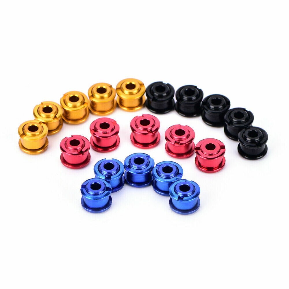 Premium Real 5x Single/Double Speed Bike Chainring Bolts Chain Ring Screws Bolts