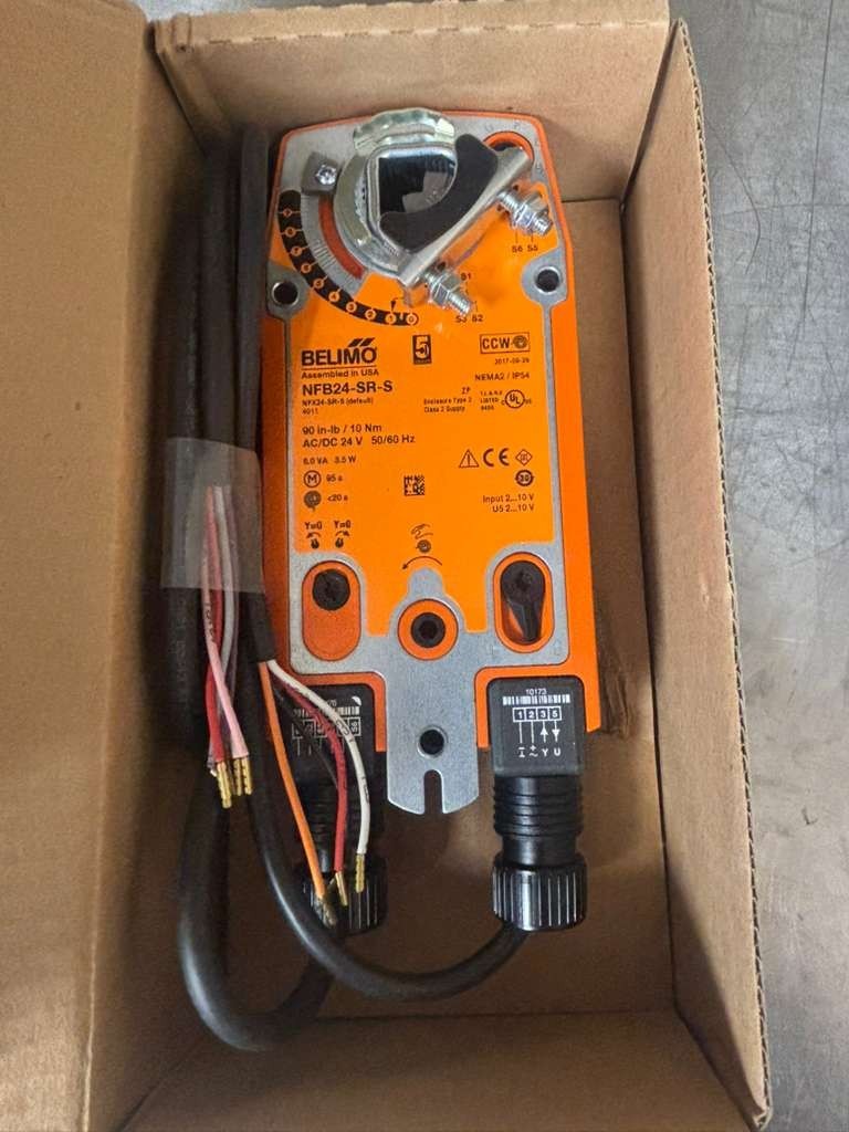 Belimo NFB24-SR-S Damper Actuator 24V 90in/Lb