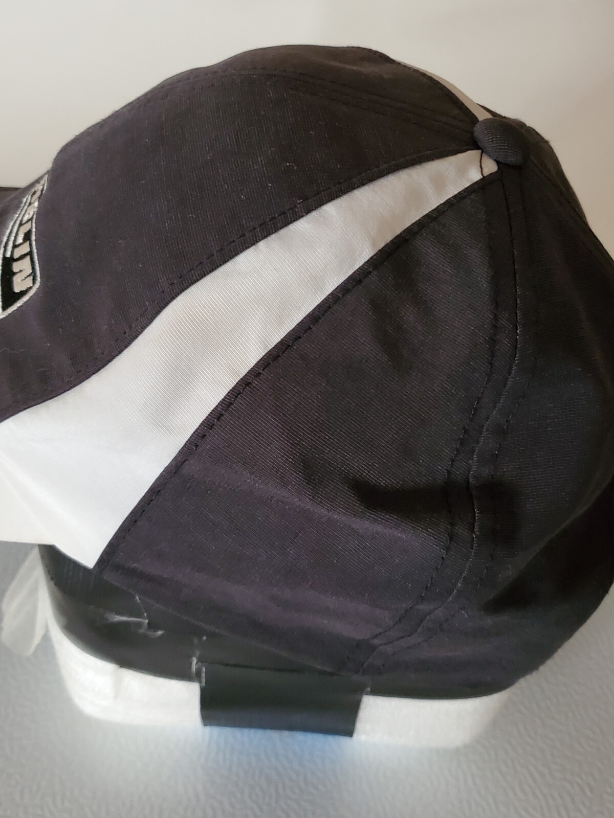 Michelin NIKE Golf Hat RARE Adjustable Black & White Minor Fading & Stains