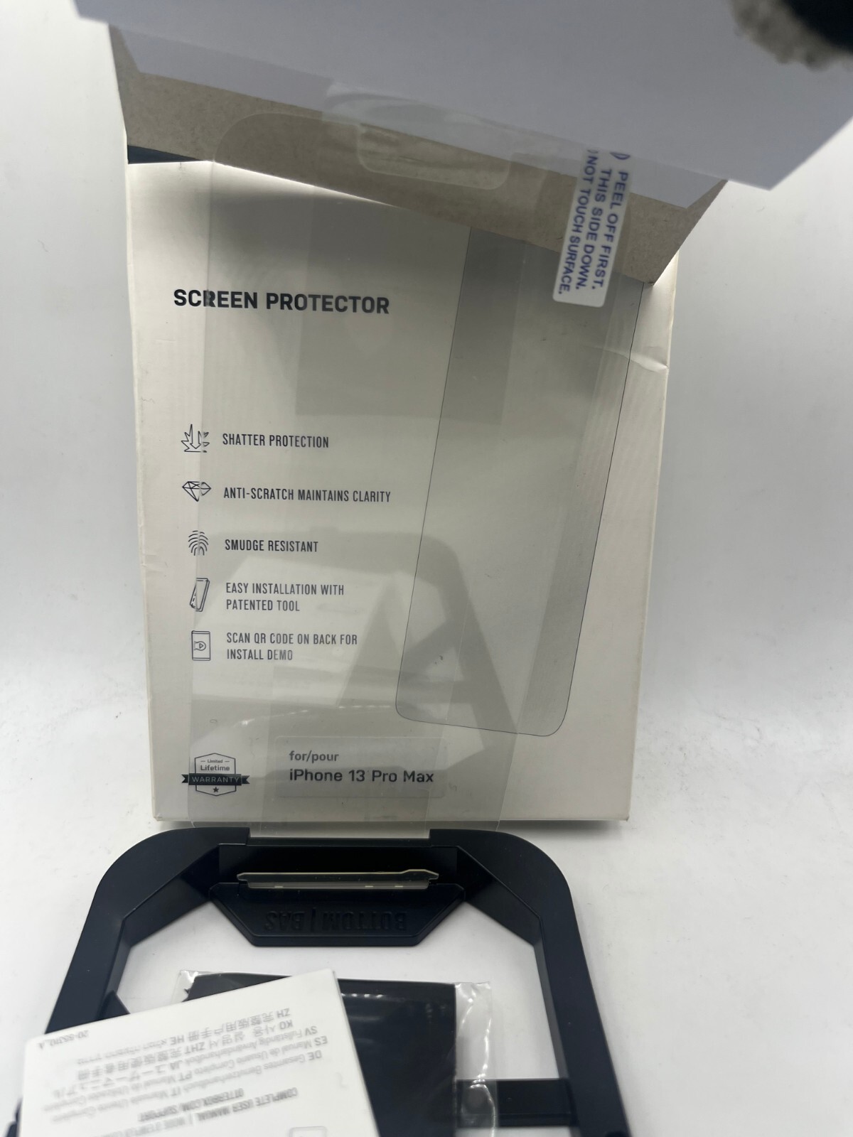 OtterBox Clearly Protected Glass Screen Protector for iPhone 13 & iPhone 13 Pro