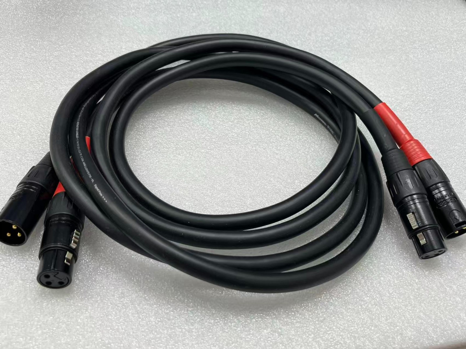 Monster M1000i XLR Male to XLR Female Balance Cable with Neutrik Connector Plug