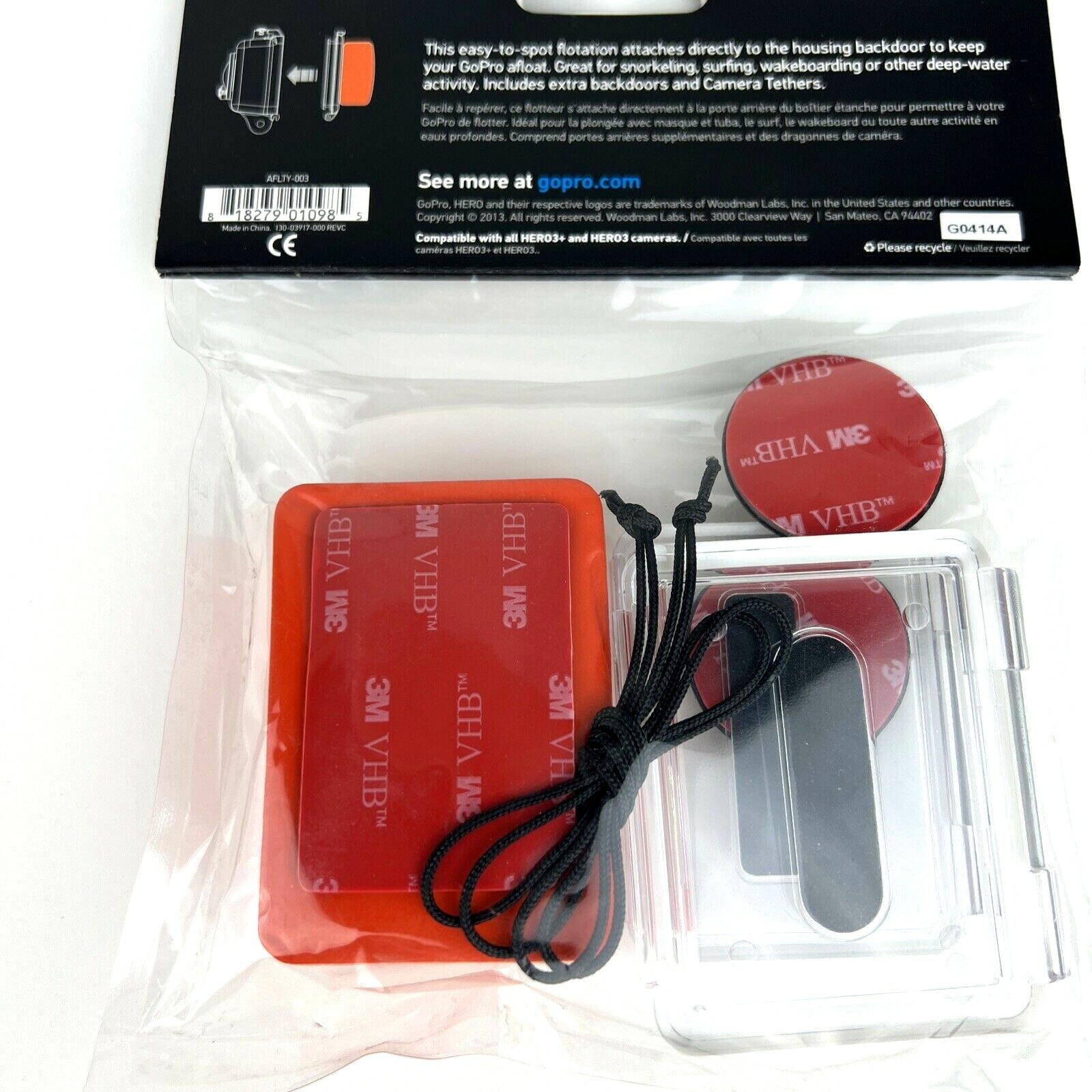 Brand New Gopro Chesty (Chest Harness) With Floaty Backdoor Case Sealed