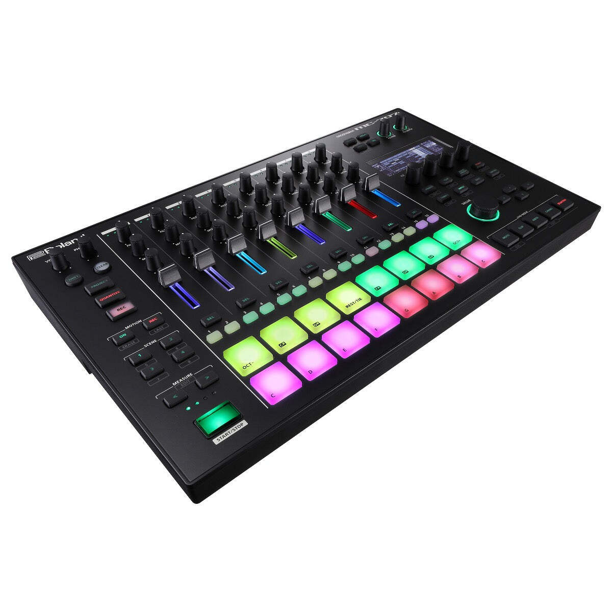 Roland MC-707 Groovebox CONTROLLER RIG