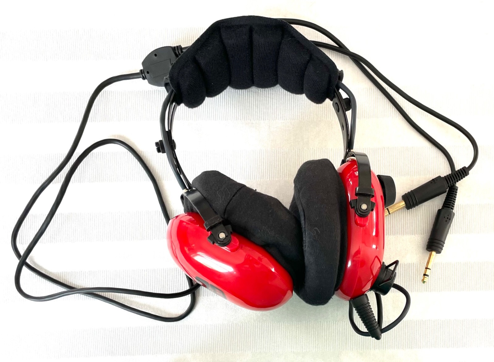RED BARON Pilots Headphones Communication Set