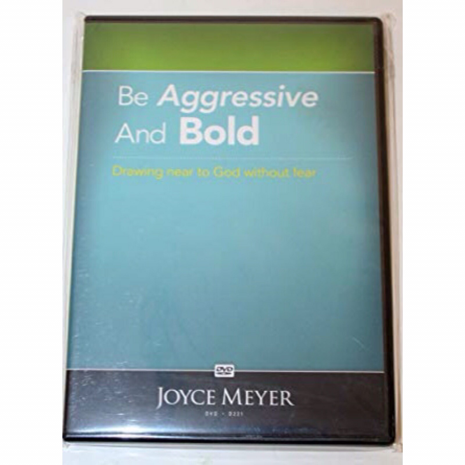 Be Aggressive And Bold Drawing Near To God Without Fear (Joyce Meyer) DVD