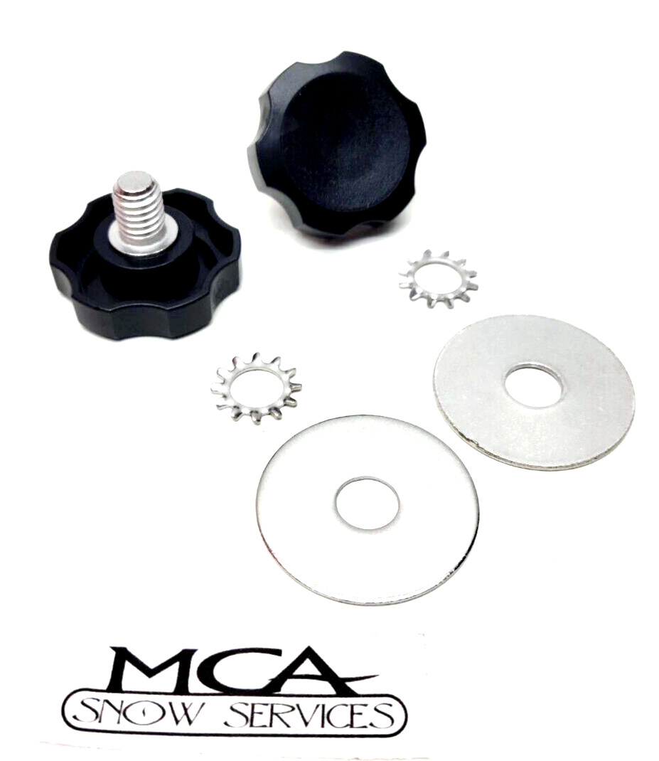 BUYERS SALTDDOGG PRO SERIES CHUTE SHIELD (2) THUMB SCREWS & WASHERS 3031755