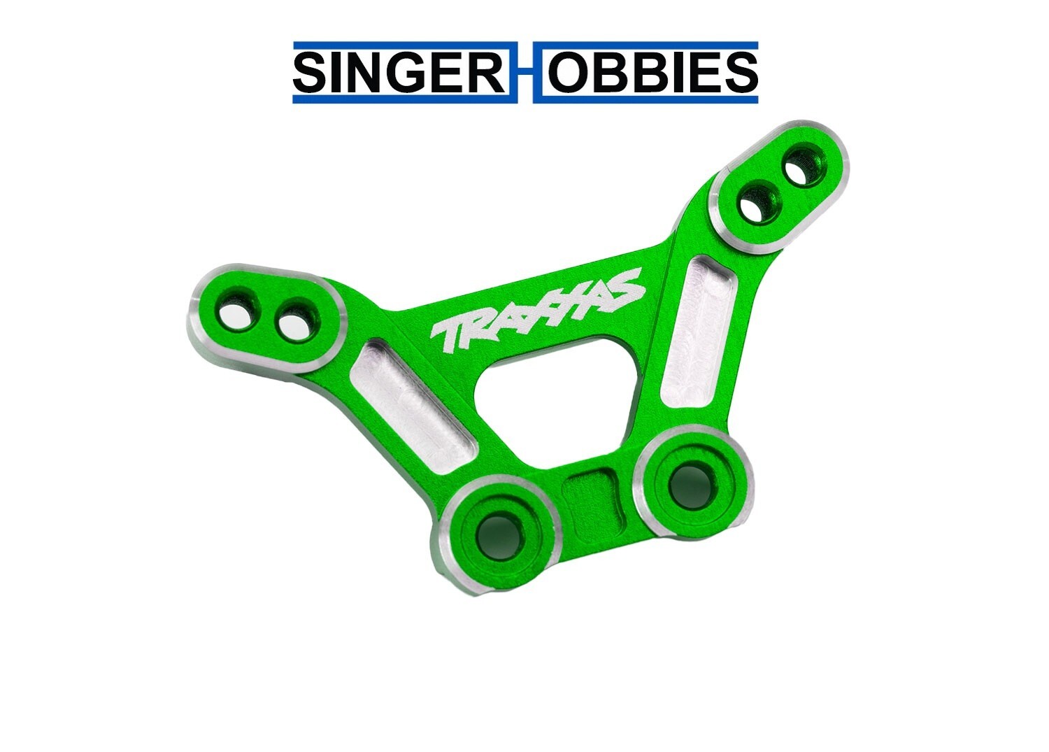 Traxxas 10538-GRN Shock Tower Front 6061-T6 Aluminum 4-TEC DRIFT TRA1