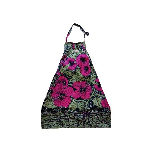 African Wax Print Fabric Apron