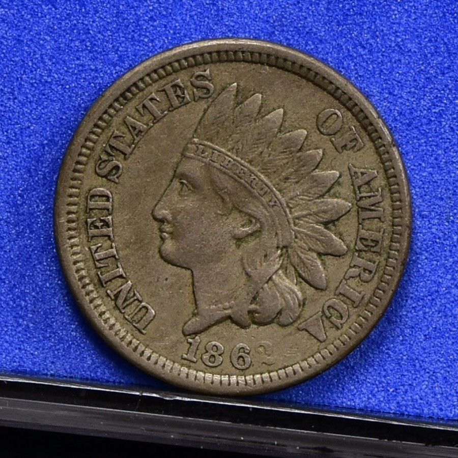 1862 Indian Cent - XF (#57402-L)
