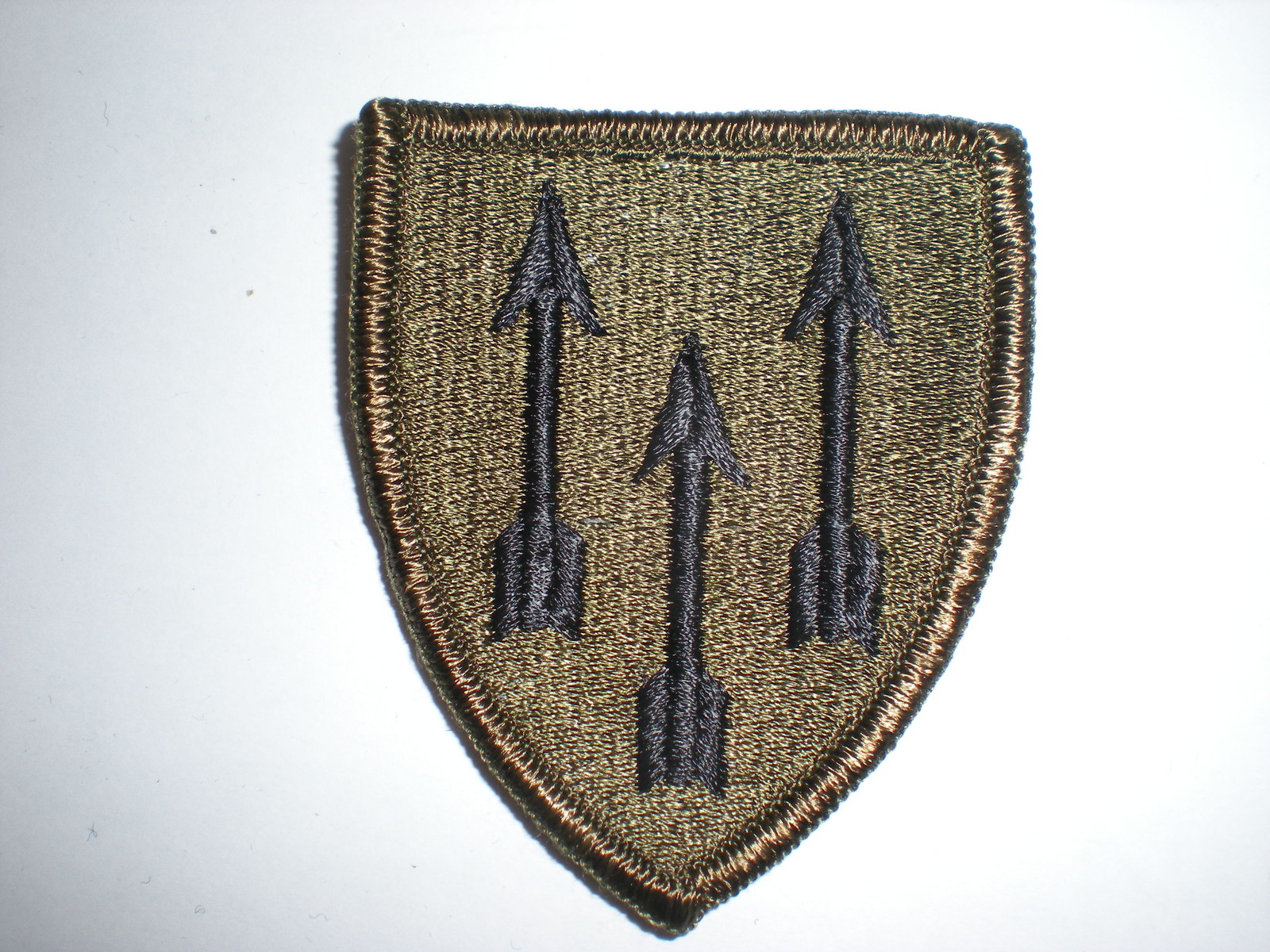 US ARMY DEFENSE SPECIAL WEAPONS AGENCY PATCH - SUBDUED - BDU