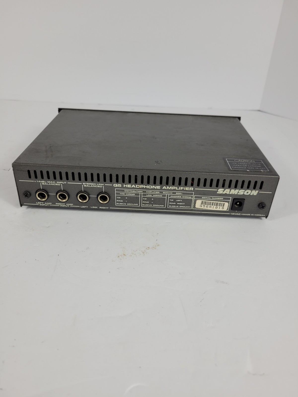 Samson Q5, 5 Channel Headphone Amplifier ONLY Ships Free