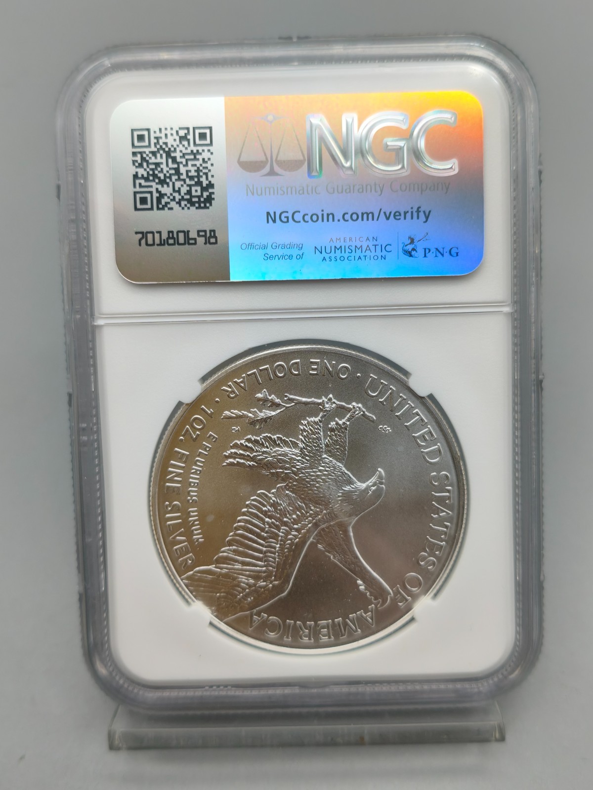 2025 American Silver Eagle NGC MS 70 Early Releases