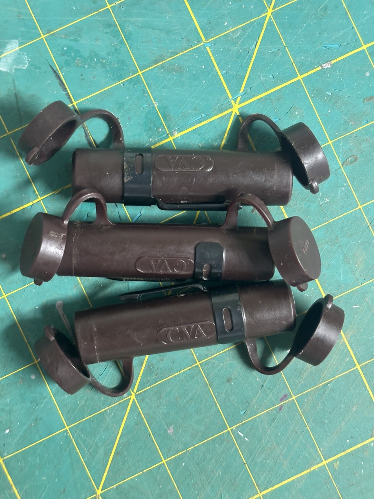 CVA RAPID LOADER / SPEEDOADER w/clip 50 CAL 3 PACK Vintage