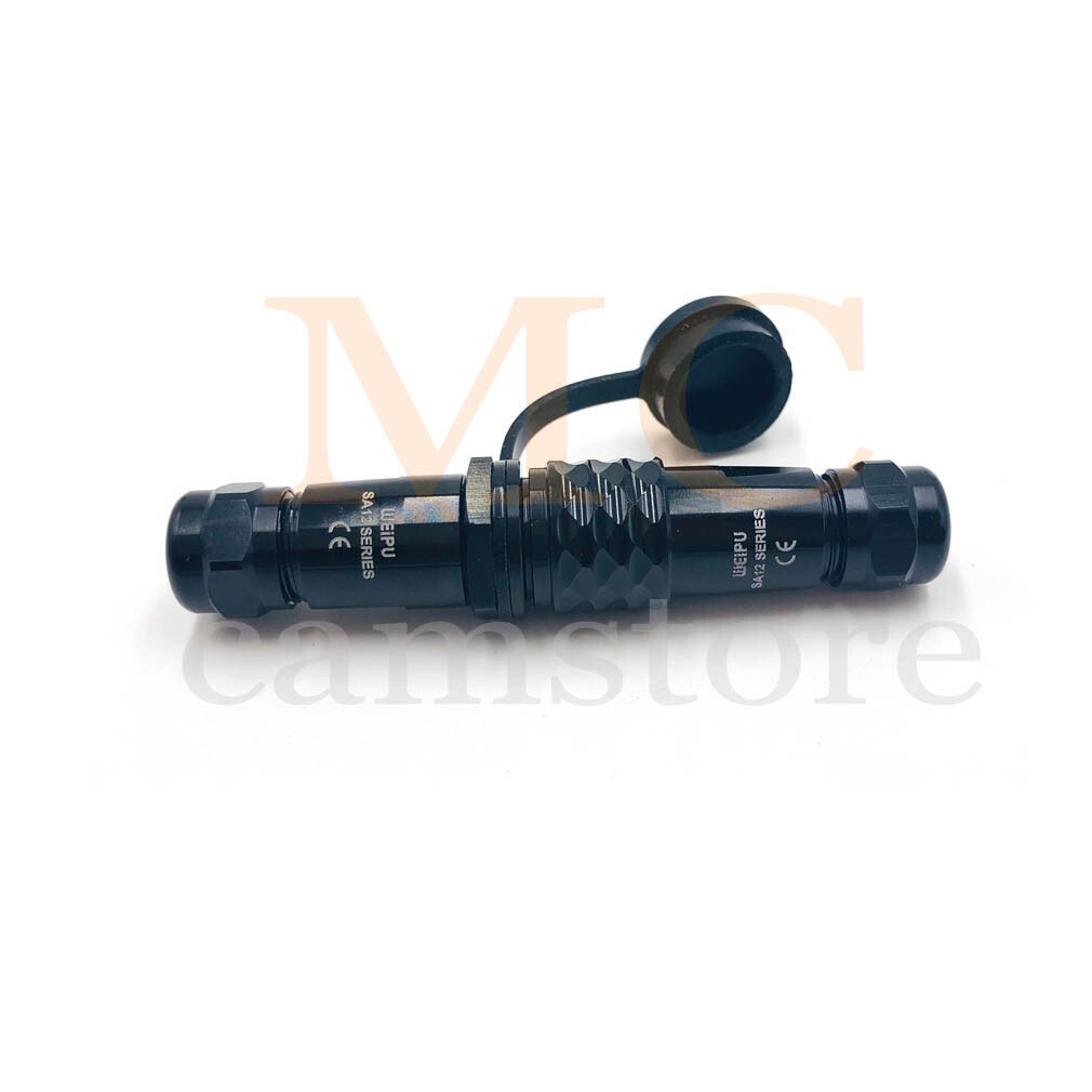 WEIPU SA12 6pin bulkhead aviation plug socket circular connector waterproof IP67