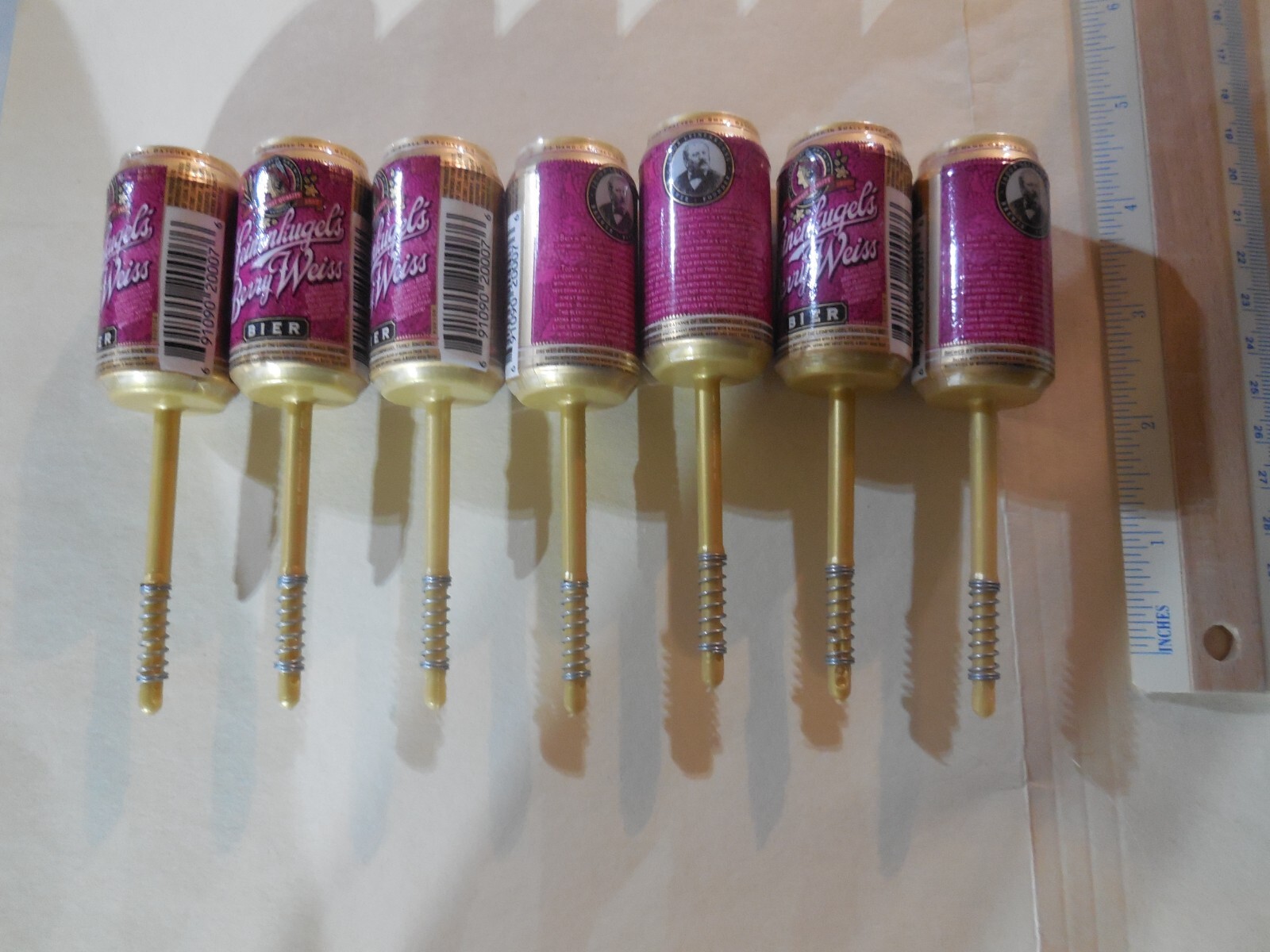 7 Leinenliugels  BERRY WEISS  BEER CAN BOBBERS