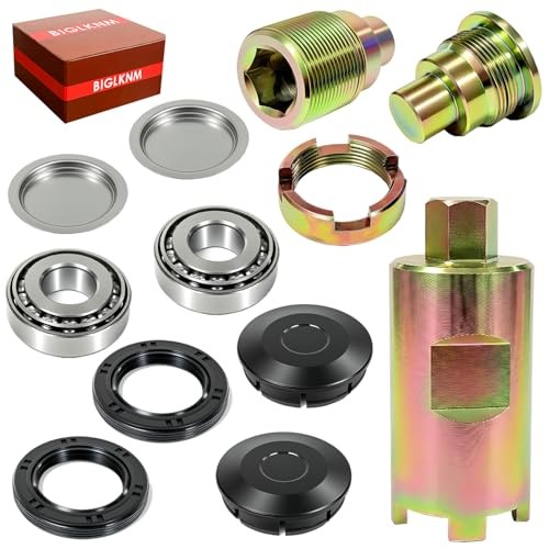 Swingarm Bearing Seal Kits & Bolts & Lock Nut Tool & Lock Nuts & Cap Rebuild