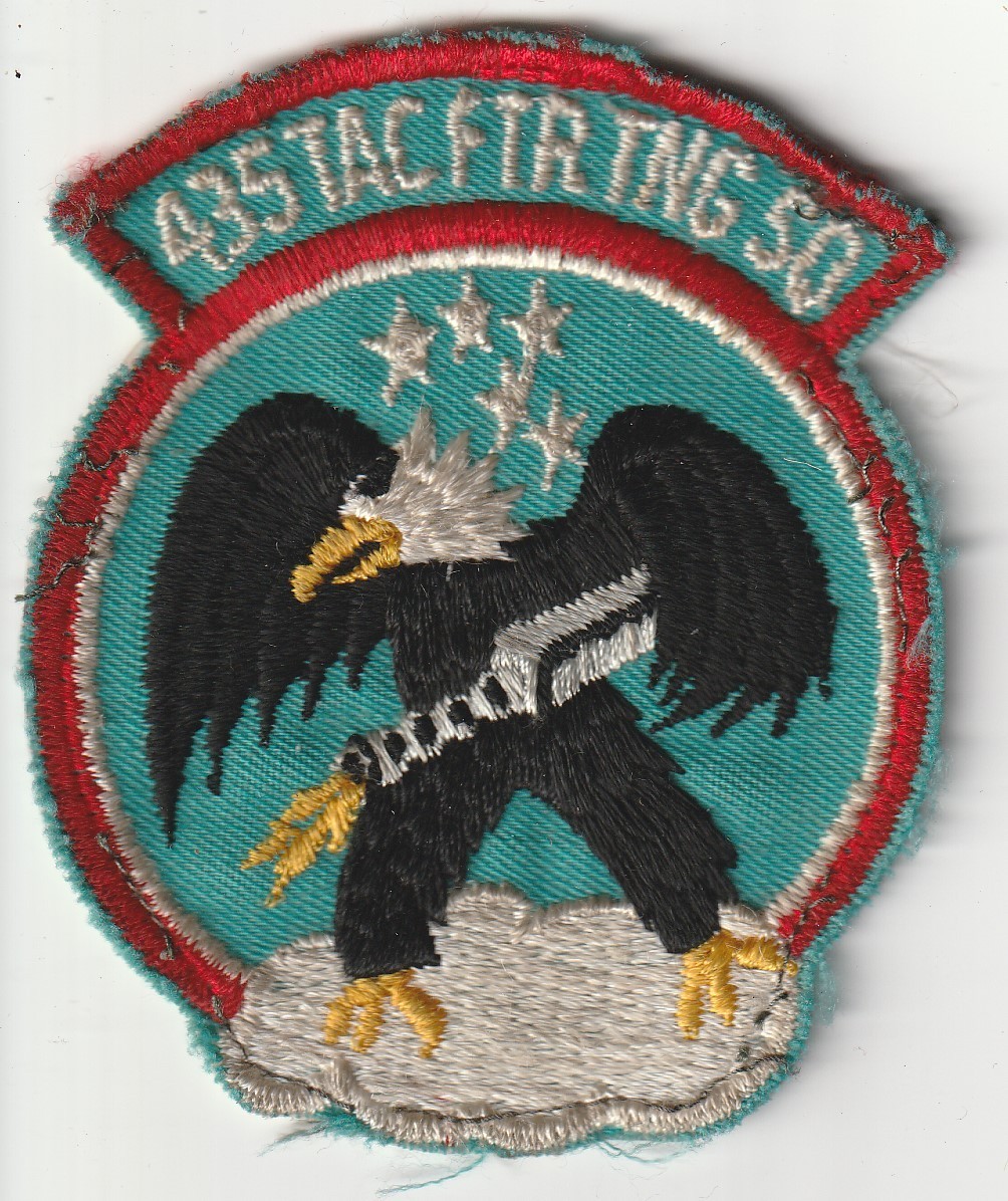 USAF air force 435th Tactical Fighter Training Sqn Holloman AFB New Mexico patch