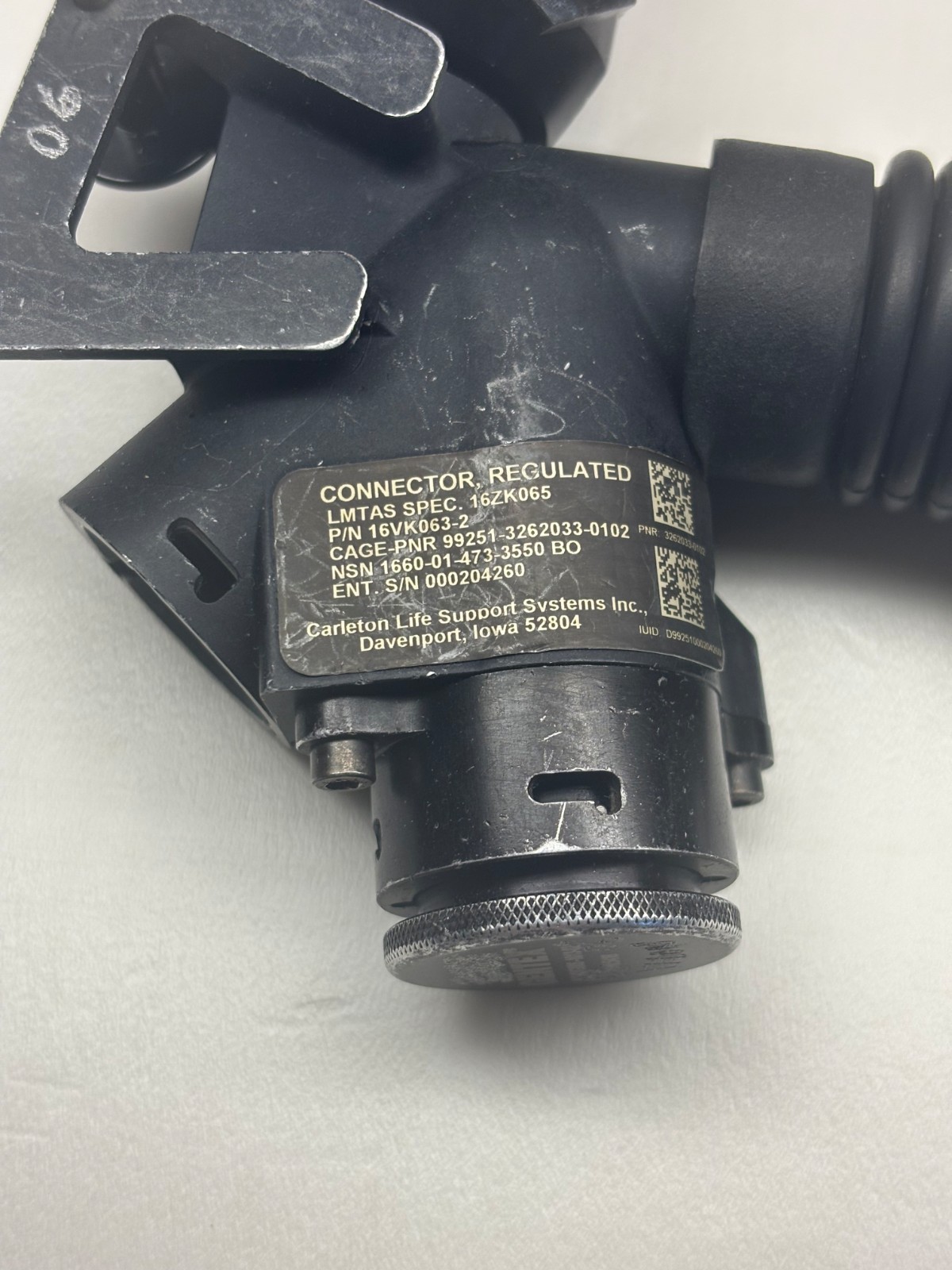 USAF CRU-120/A, Combat Edge Continuous Flow Oxygen Regulator - Surplus