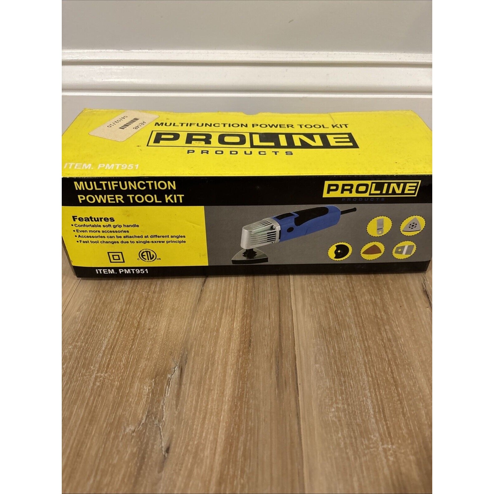 Pro Line Multifunction Power Tool Kit PMT951 Oscillating w/Manual & Accessories