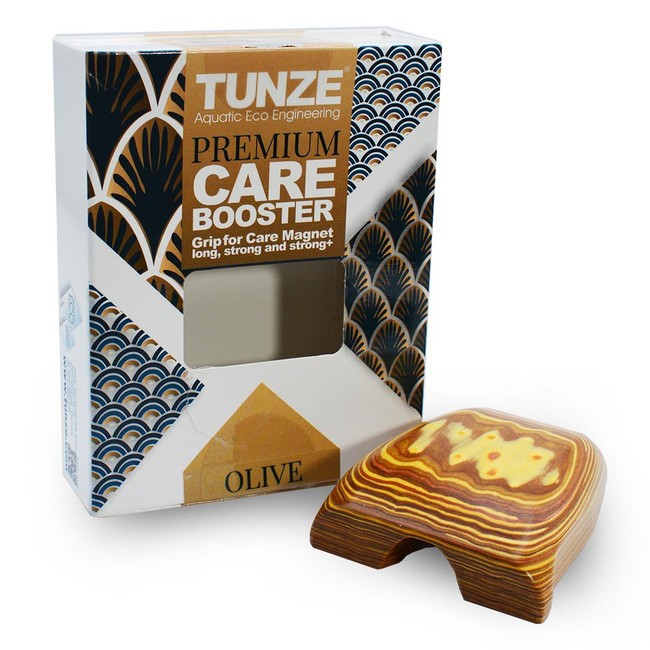 Custom Wood Grip - Premium Care Magnet Booster (Olive Wood) 0222.001 - Tunze