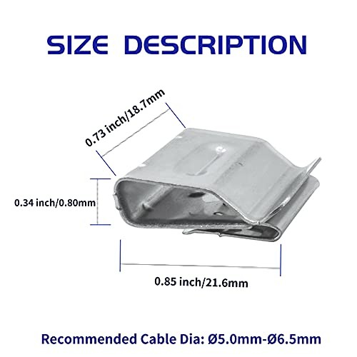 Solar Panel Cable Clips Photovoltaic Cable Clips Trailer Frame Wire Clamp |