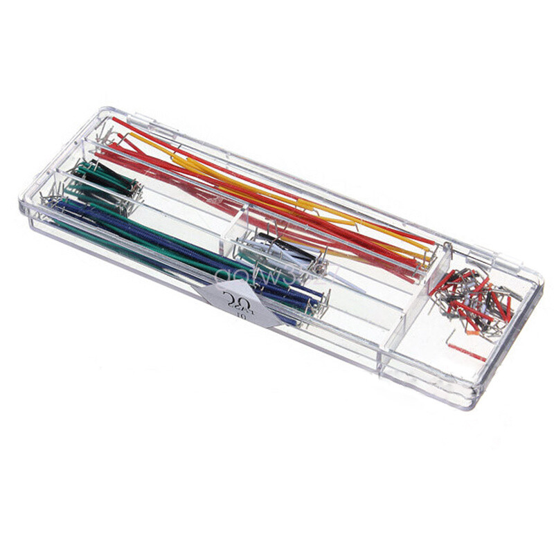 140pcs U Shape Solderless Breadboard Jumper Cable Wire Kit Shield