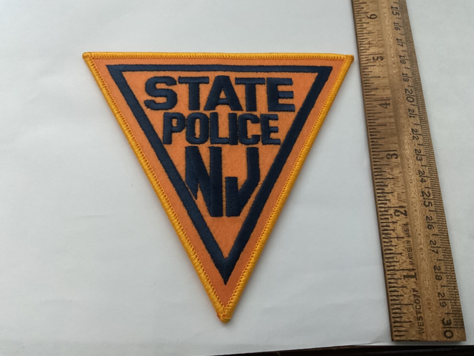 New Jersey  State Police collectable Patch New Full Size, Tracking and Insured