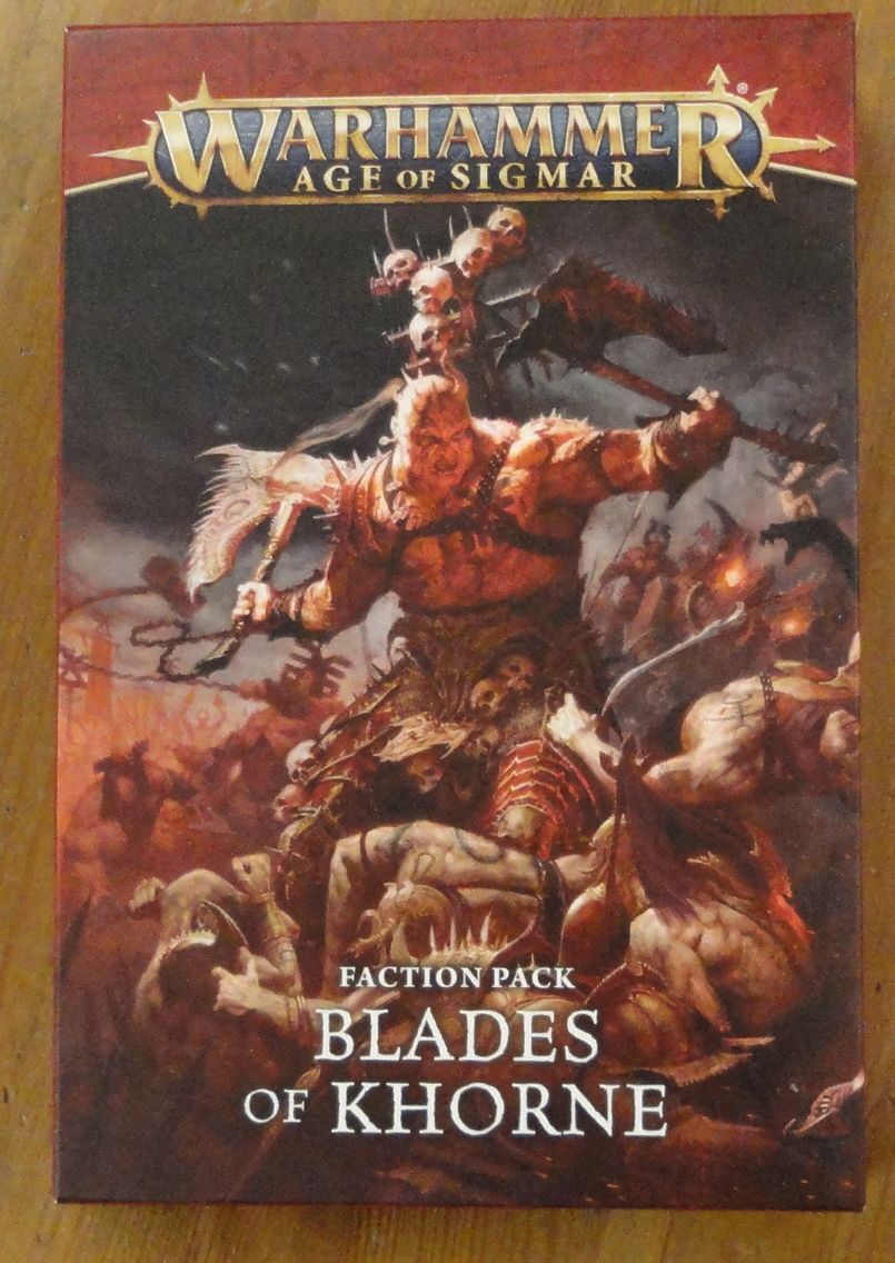 Warhammer Age of Sigmar Blades of Khorne Faction Pack GAW74-20