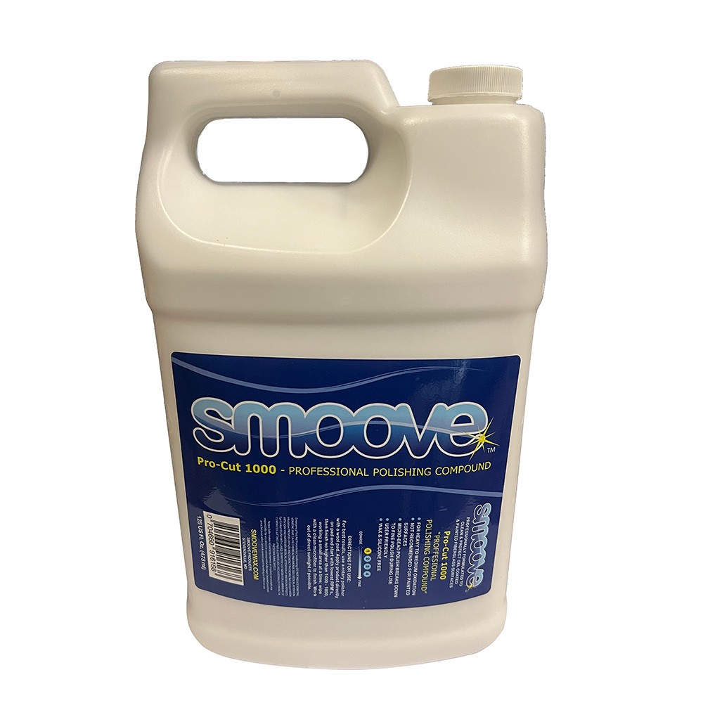Smoove Pro-Cut 1000 Professional Polishing Compound - Gallon SMO004 UPC 70466...