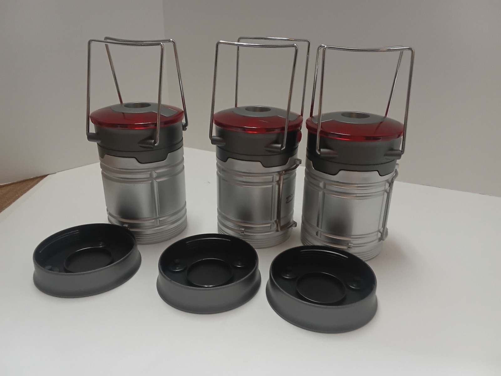 Lot of 3 ePower 360 Light Capsule Lantern,Emergency Light, EUC