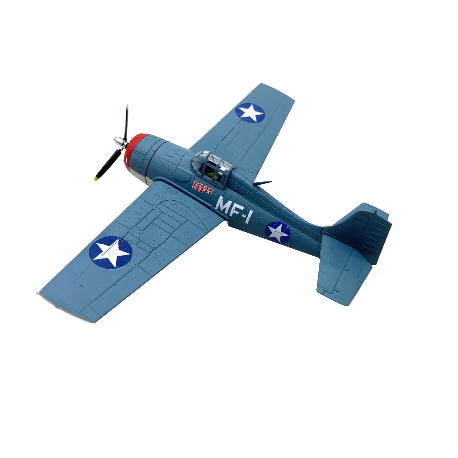 1* 1/72 4.9in WWII For Grumman F4F Wildcat Fighter Model Alloy Model