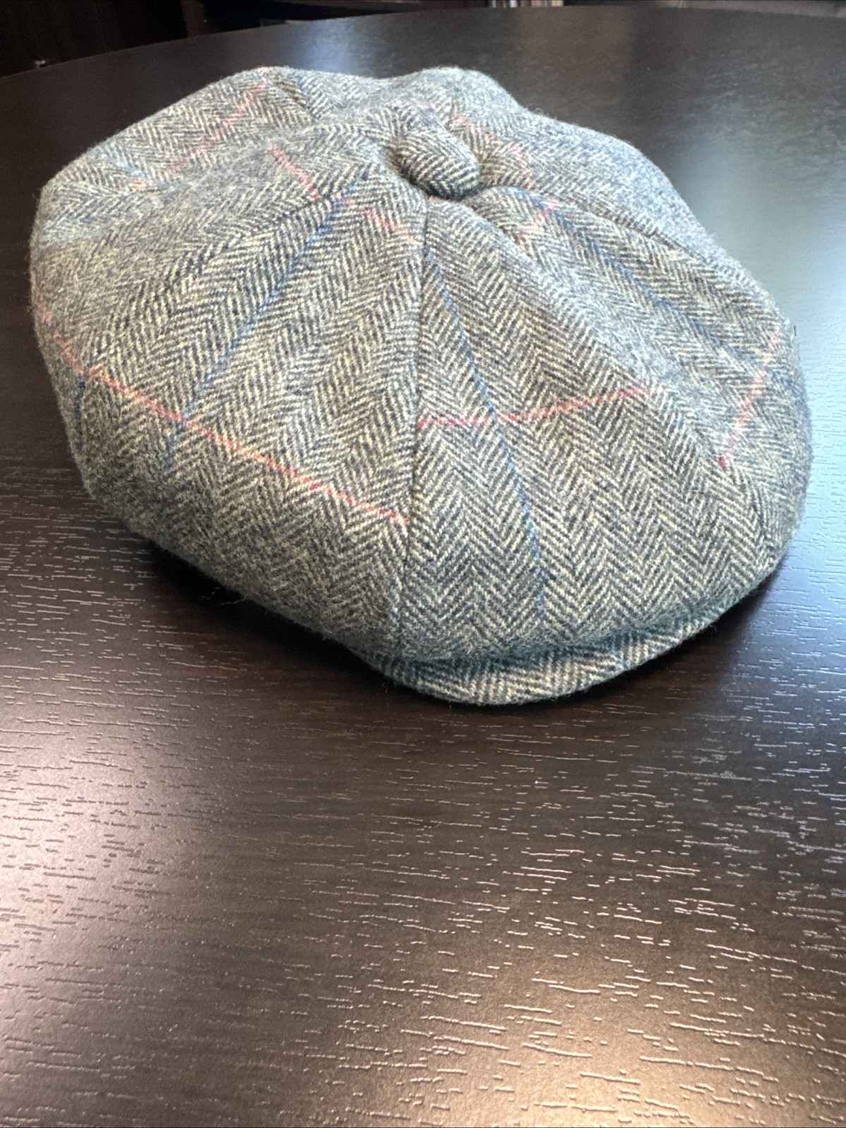 Alan Paine Rutland Tweed Cap Lichen Waterproof Country Hunting Shooting sz UK S