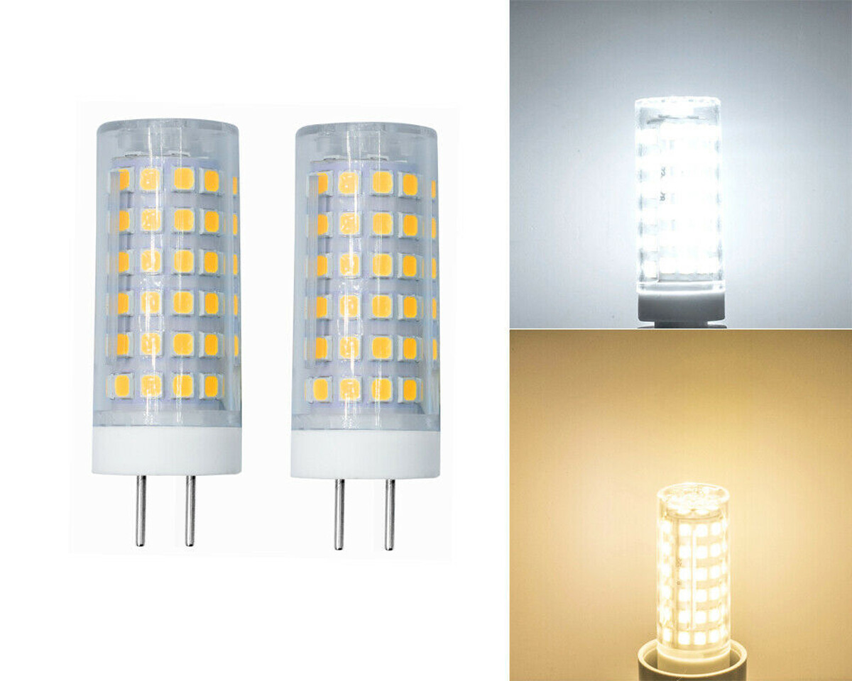 2pcs GY6.35(GX6.35/G6.35) LED Light Bulb Lamp 78-2835 AC/DC 12V Ceramics Lights