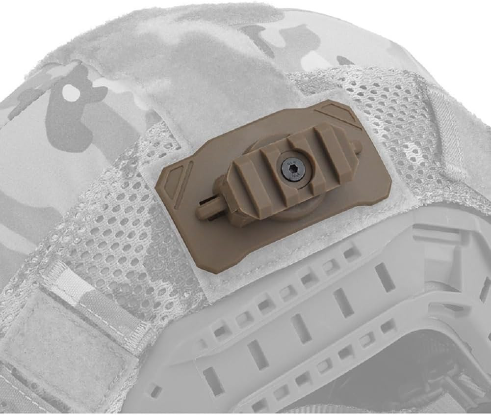 Tactical Helmet Mount for X300/X400/Tlr-1/Surefire Series Lamp with 360° Rotate