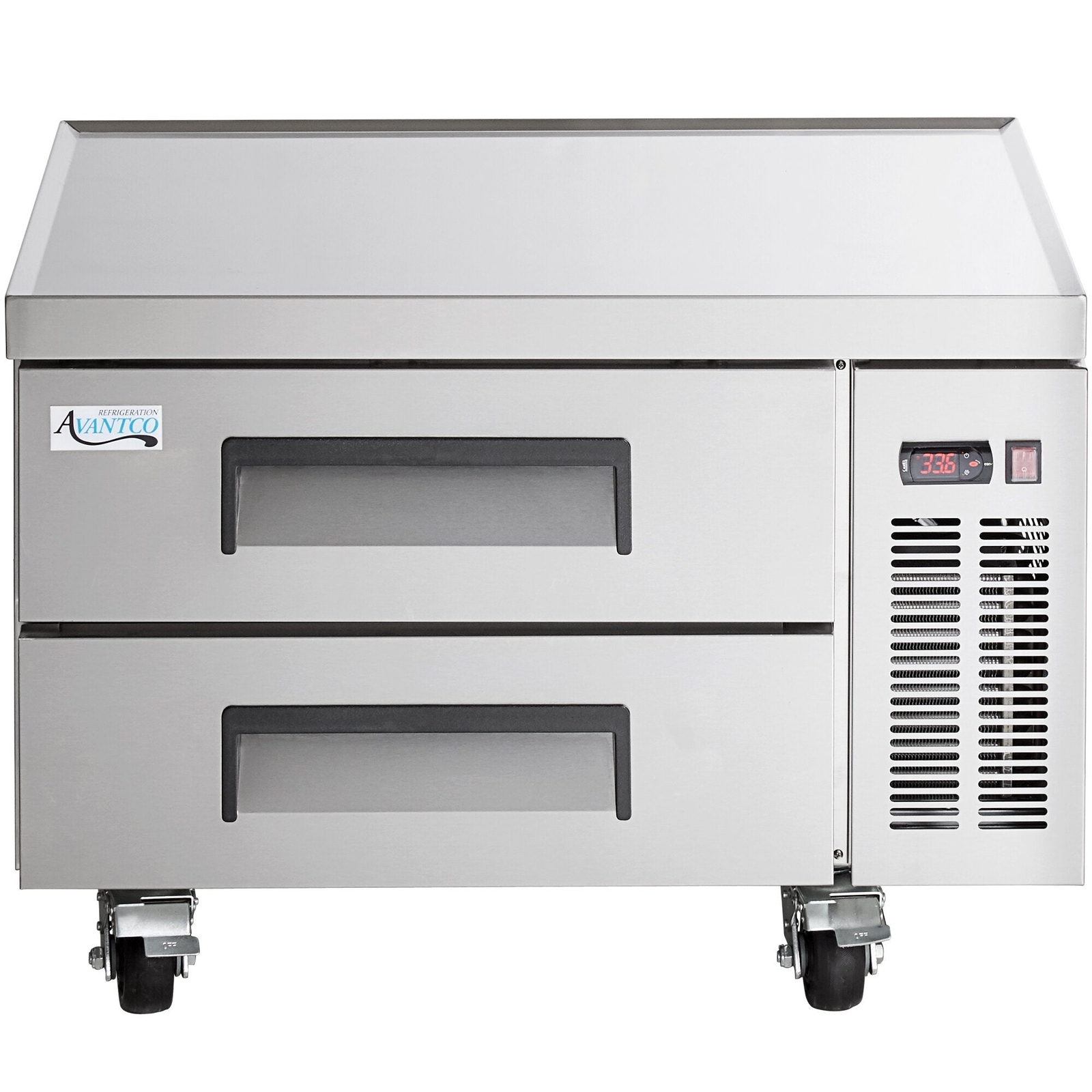 36" 2 Drawer Refrigerated Chef Base