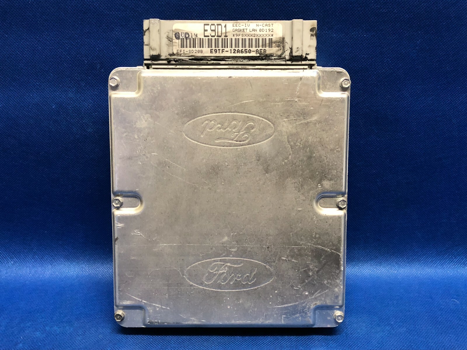 PROGRAMMED PLUG & PLAY 90 91 FORD F250 5.8 MT ECM ECU ENGINE COMPUTER PCM E9D1