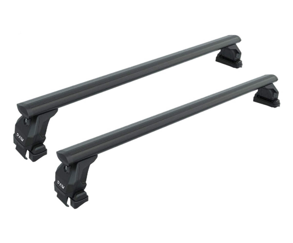 For Chevrolet S10 Max 2022-2025 Roof Rack Cross Bars Normal Roof Alu Black