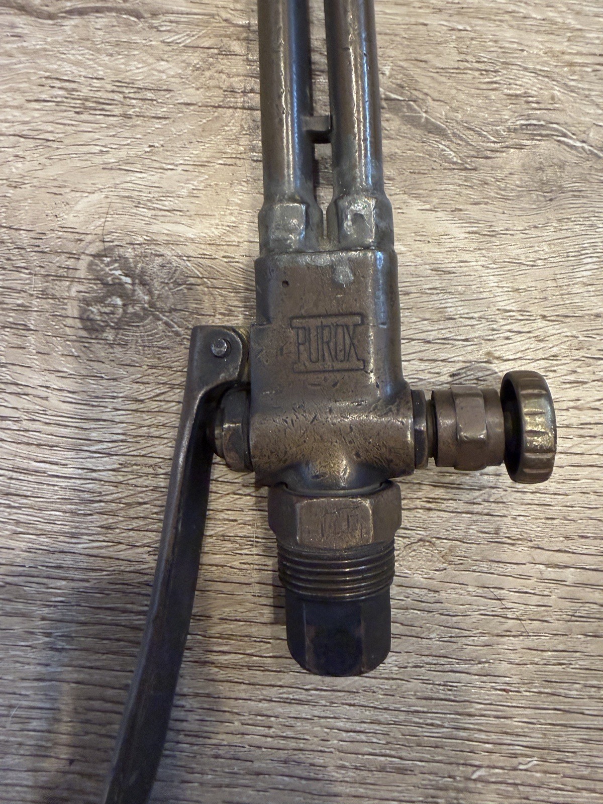 Vintage Brass PUROX Welding Cutting Torch