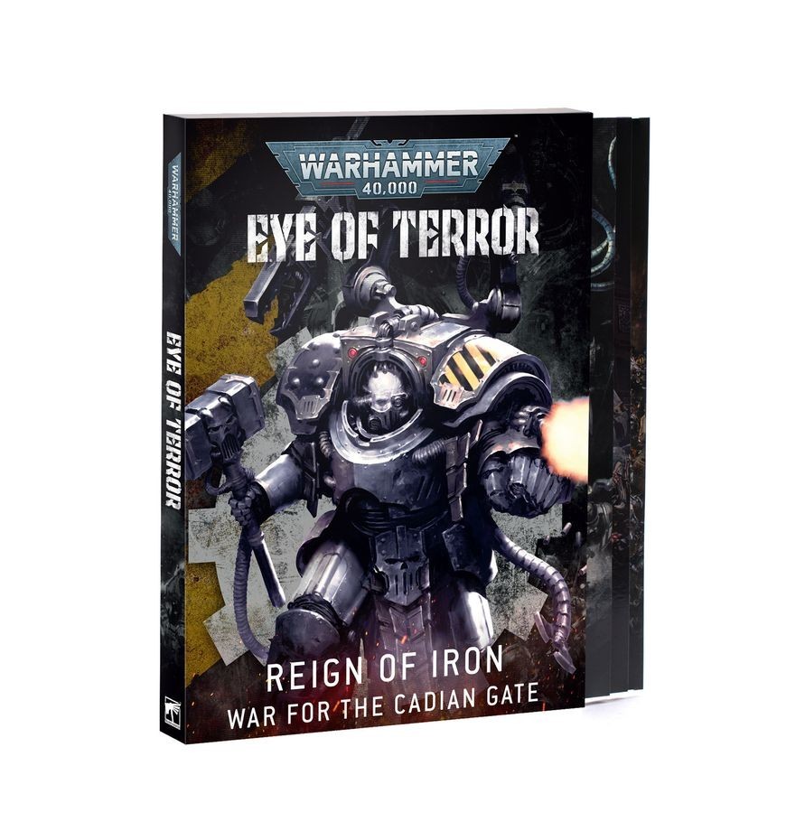 ⚔️WARHAMMER 40K - EYE OF TERROR: REIGN OF IRON - IRON WARRIORS - NIB⚔️