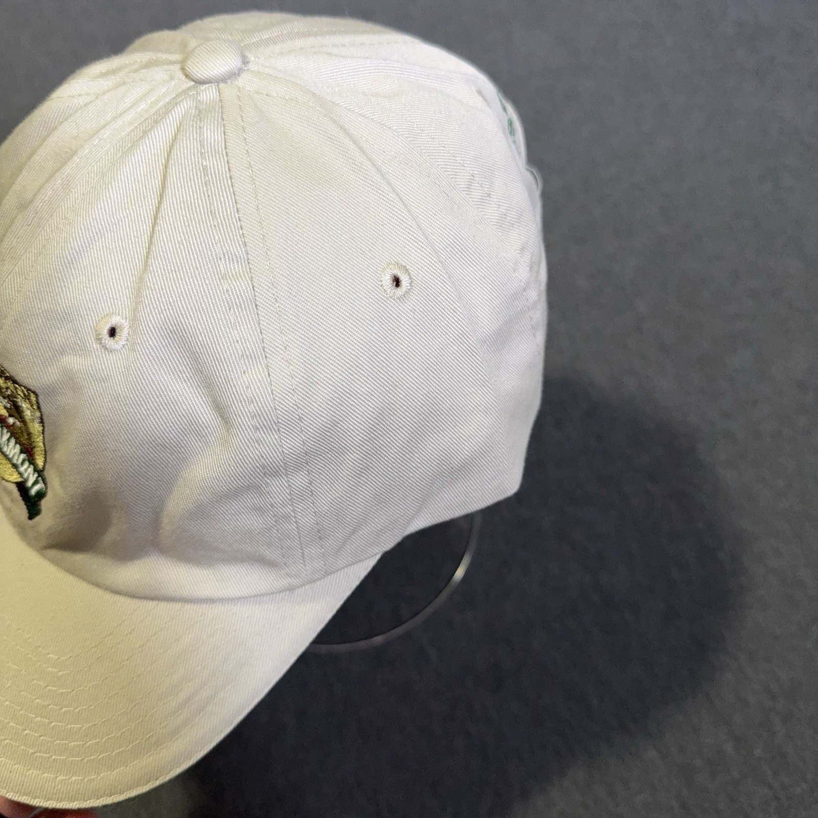US Open Hat OSFA Beige Oakmont 2007 USGA Adjustable Ball Cap Y2K