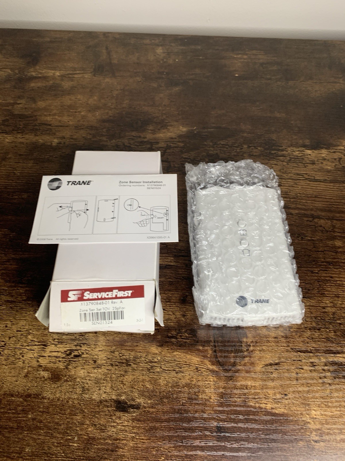 Trane X13790848-01 2-Speed Fan Zone Sensor Rev A New In Box Sen01524