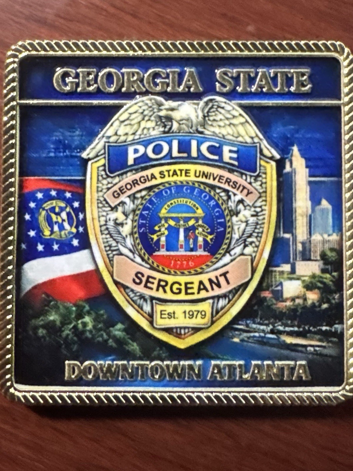 Georgia State Challenge Coin