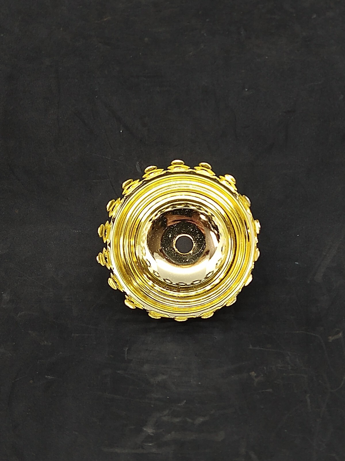 Chimney Socket Holder 3" Brass Plated Steel