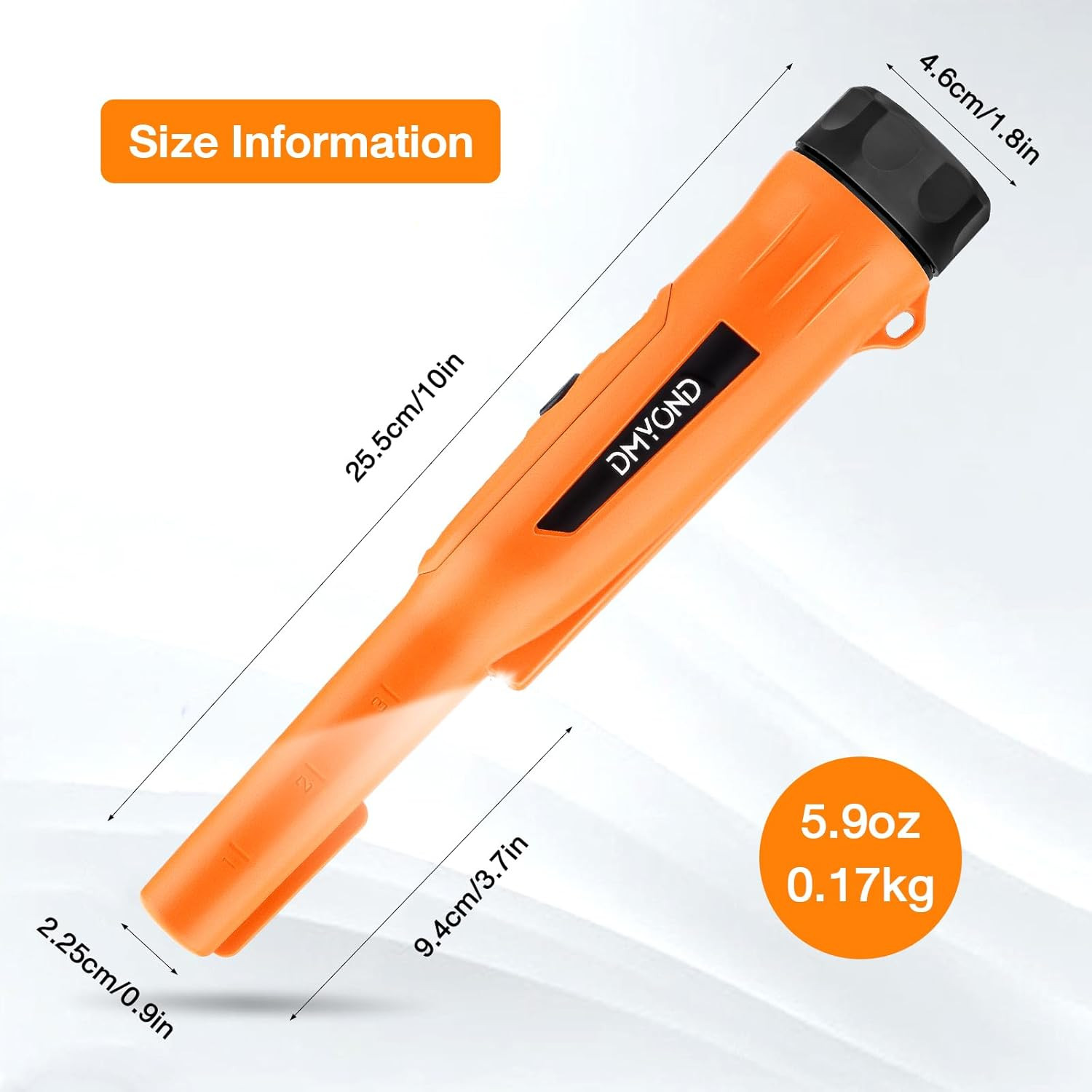 Metal Detector Pinpointer for Adults & Kids, Waterproof Handheld Pin Pointer Wan