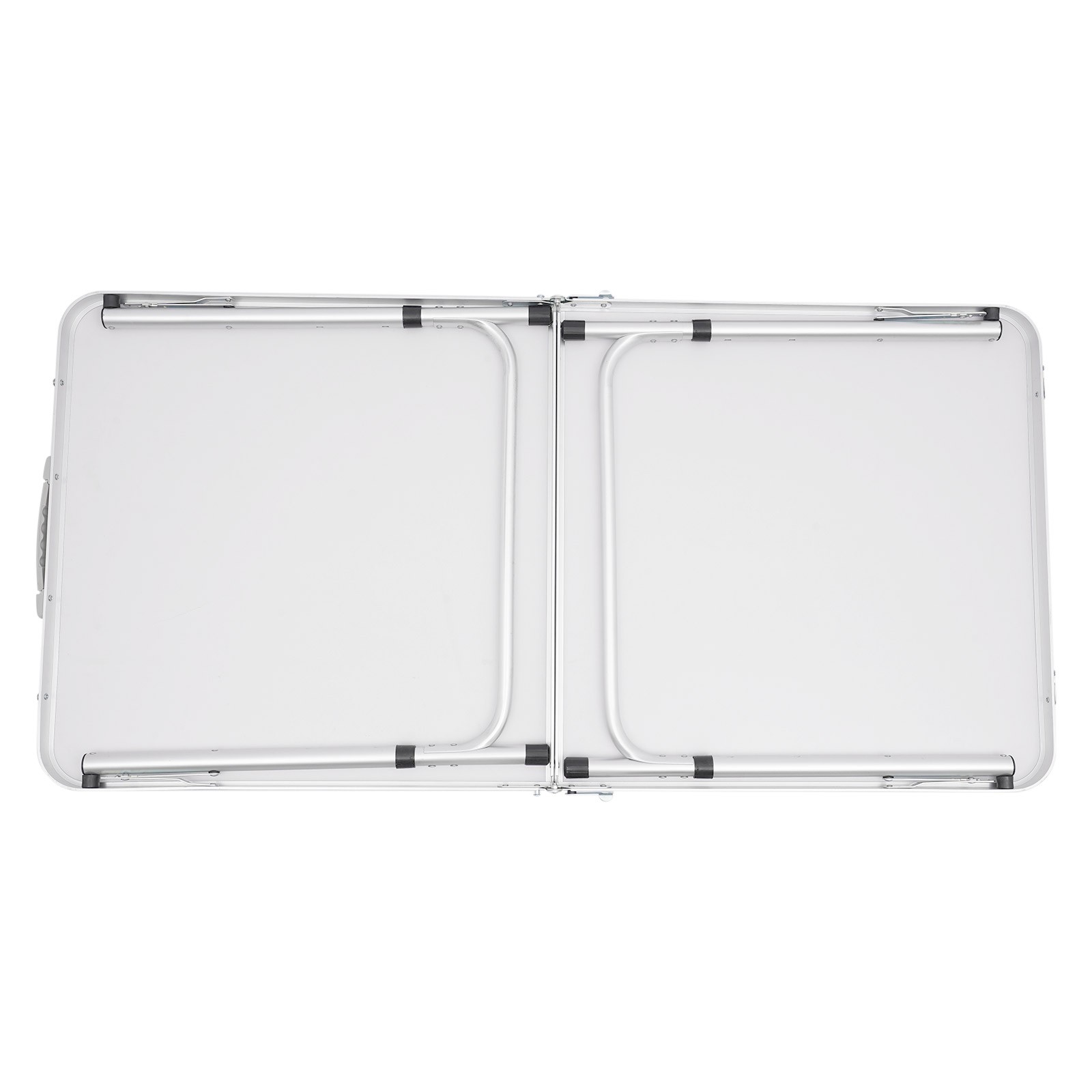 Portable Folding Table Indoor & Outdoor Adjustable Height Table for Picnic, BBQ