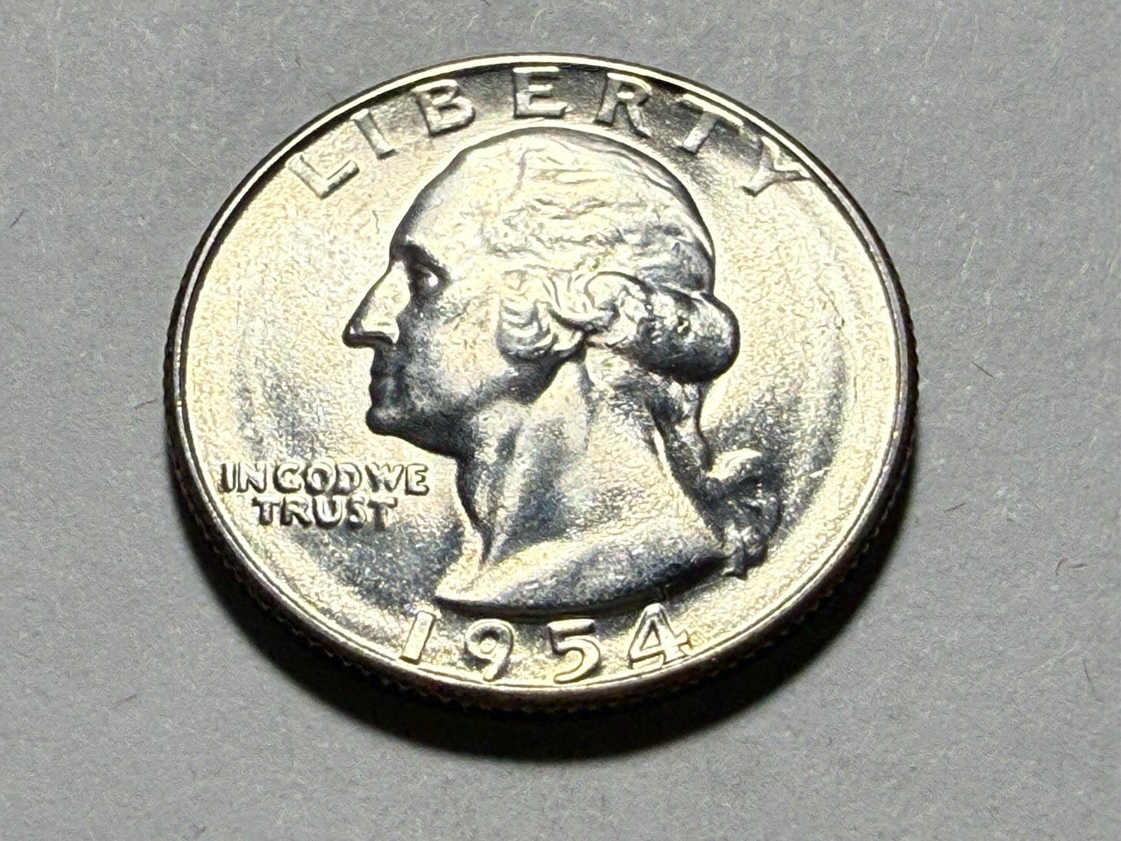 1954 S WASHINGTON QUARTER SILVER COIN * GET WHAT U C * SHIPS FREE