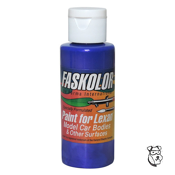 FASKOLOR #40151 PEARLESCENT BLUE Airbrush Paint RC Body Car Truck - PARMA